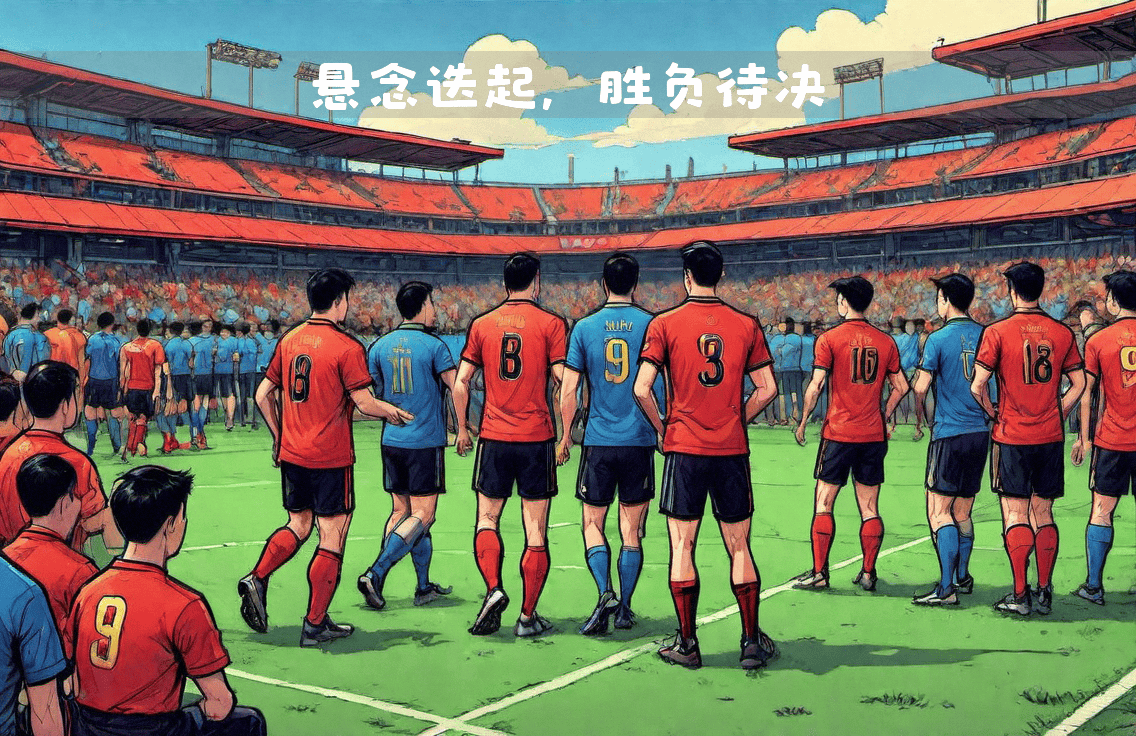 比赛中各队球员实力均衡，胜负悬念