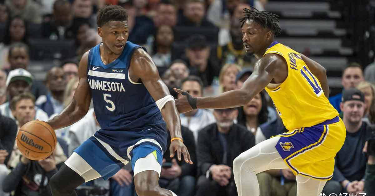 包含森林狼击败骑士，安东尼-爱德华兹表现出色的词条