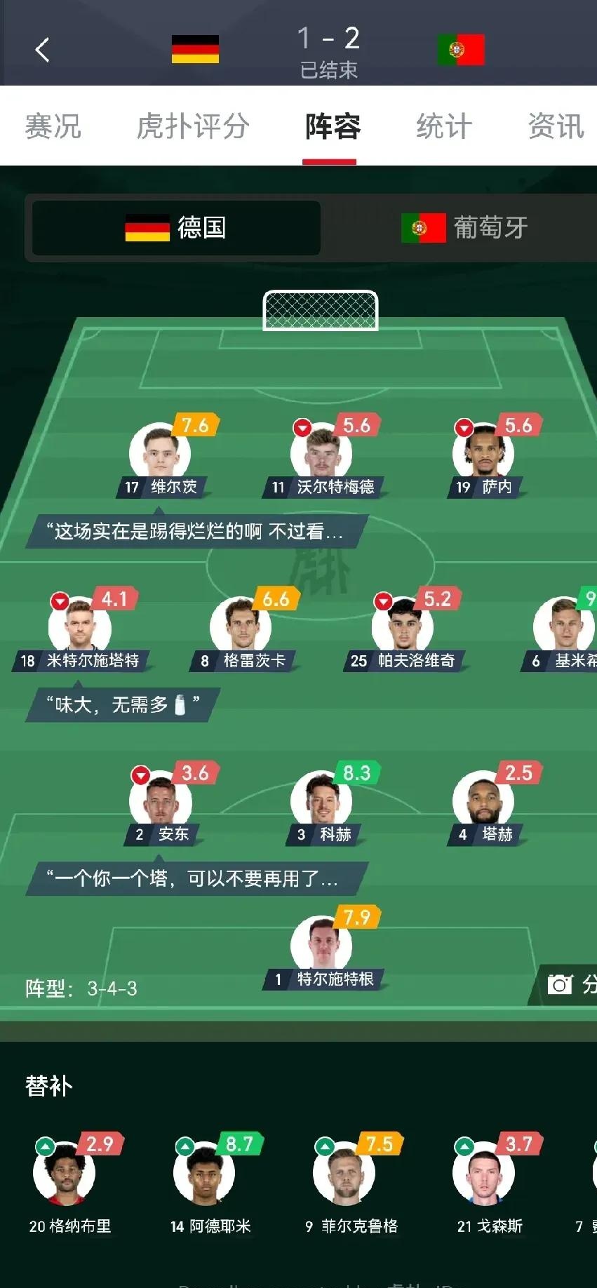 欧预赛比赛：德国后防失误频频，勒夫调整阵容